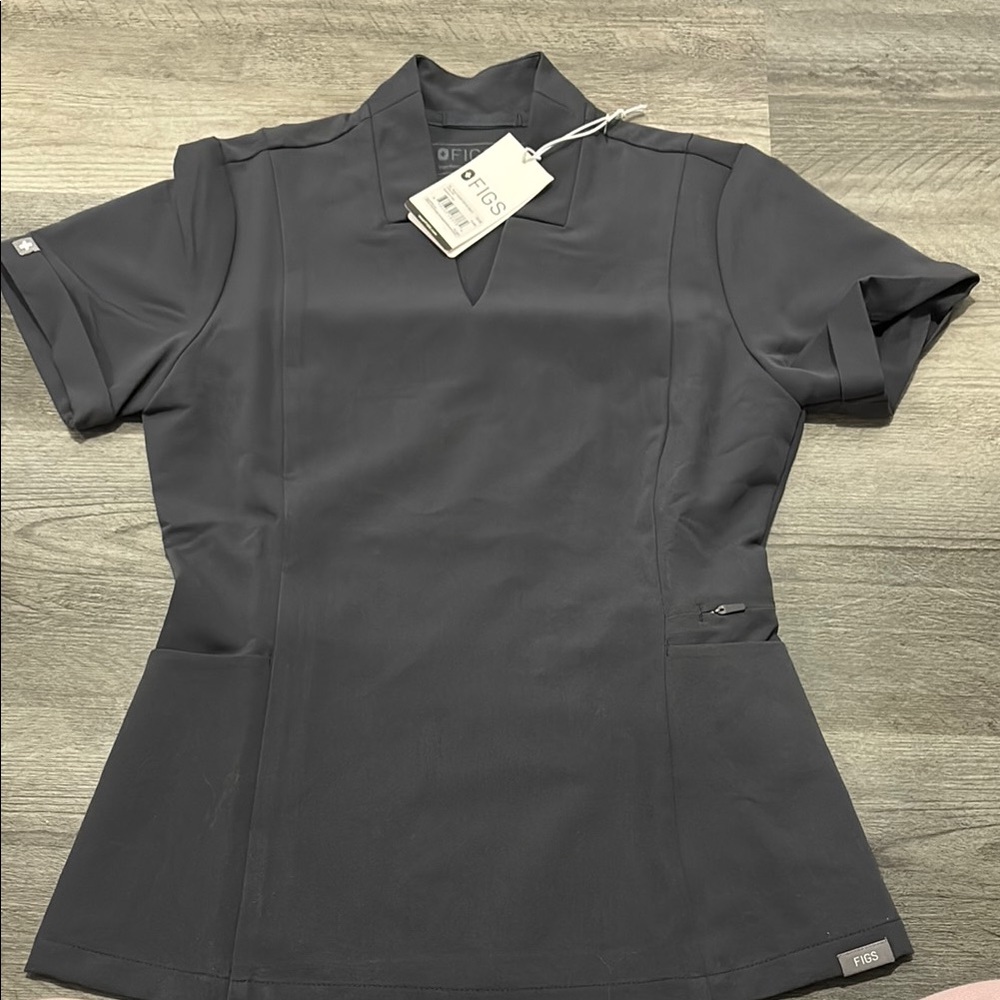 Figs Women's Charcoal Top